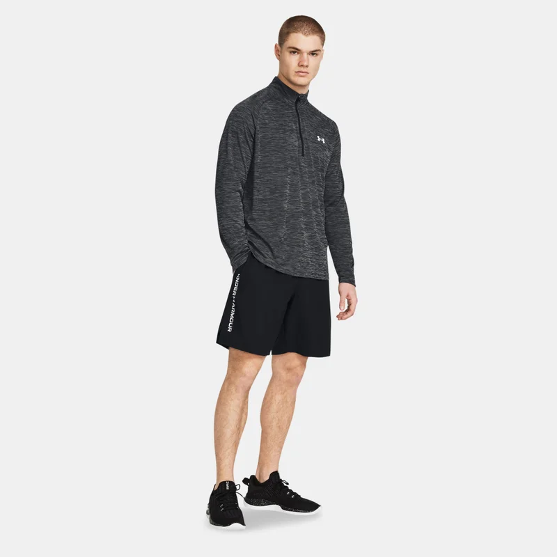 UNDER ARMOUR Black Men's Tech Woven Wordmark Training Shorts for Men | Best Price UAE